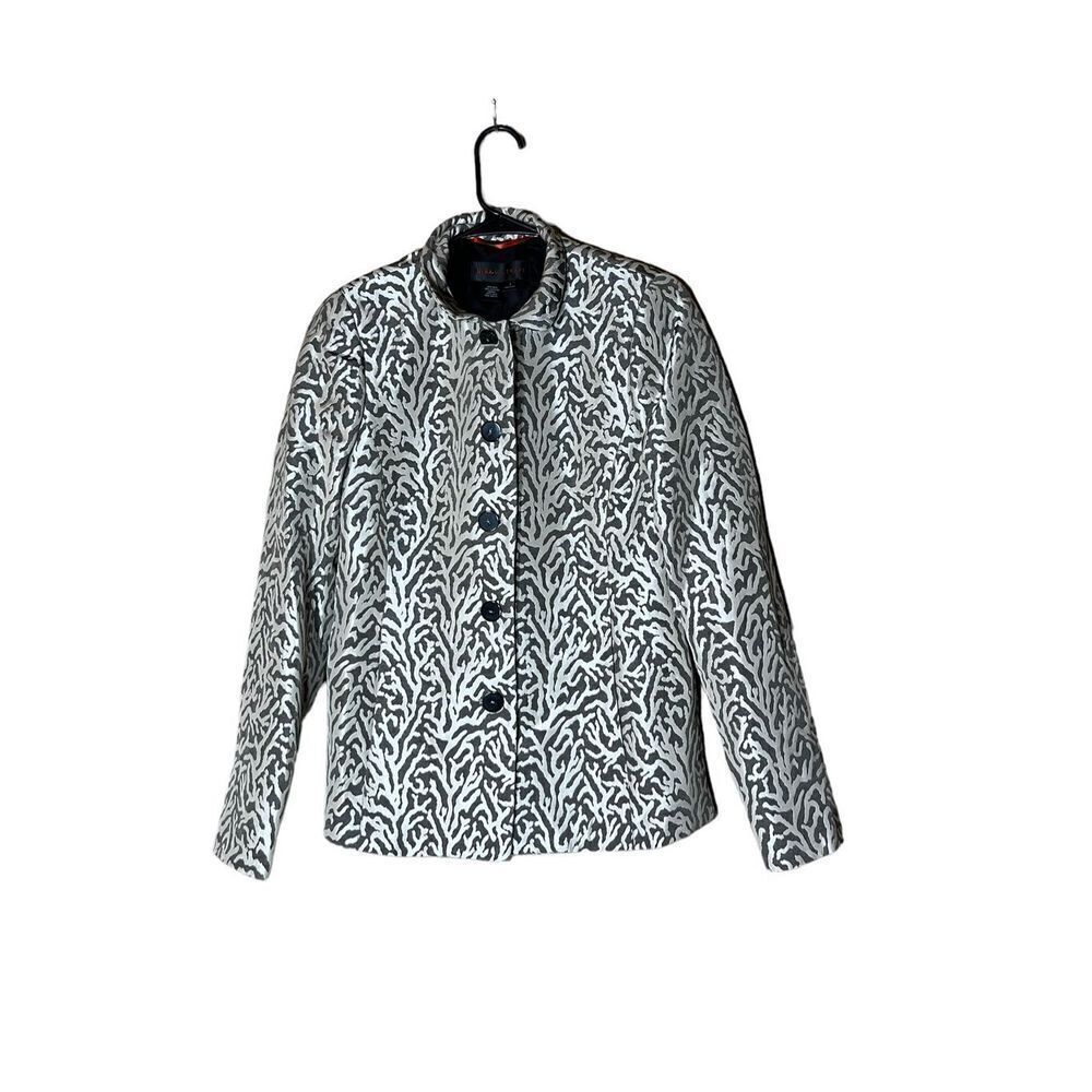Vintage Nina McLemore Silk‎ Blend Blazer Size 2